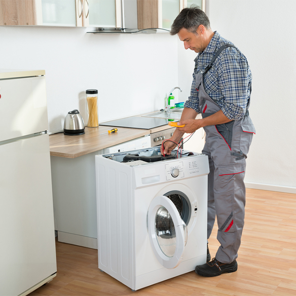 can you walk me through the steps of troubleshooting my washer issue in Chloride Arizona